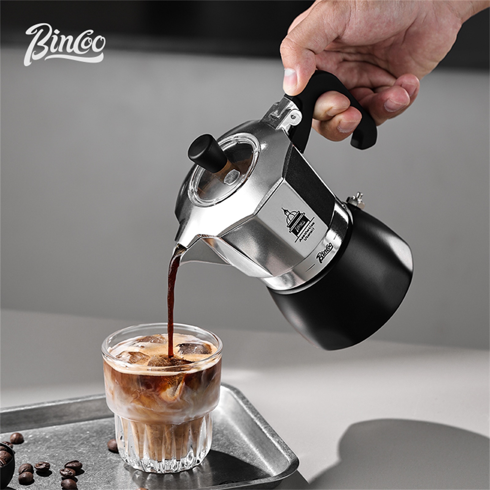 Coffee Equipment Brands - BINCOO Double Valve Moka Pot，Espresso Extraction