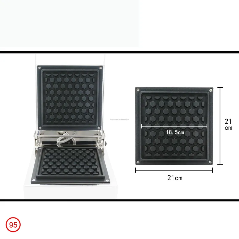 Coffee Equipment Tray - Commercial Waffle Maker with Non-Stick Baking