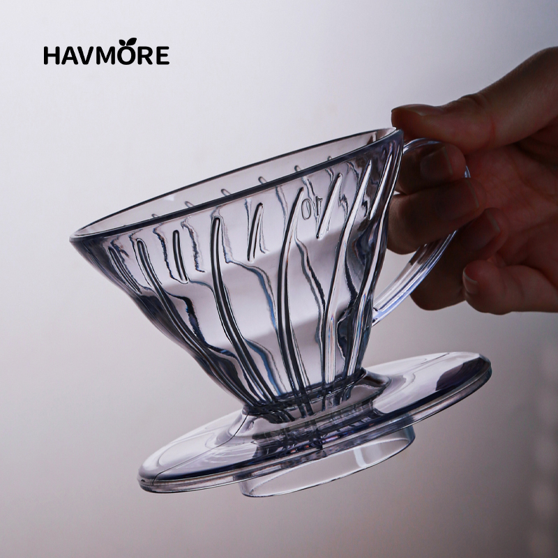 Reusable Coffee Dripper Resin  - Coffee Equipment V60 评论和价格