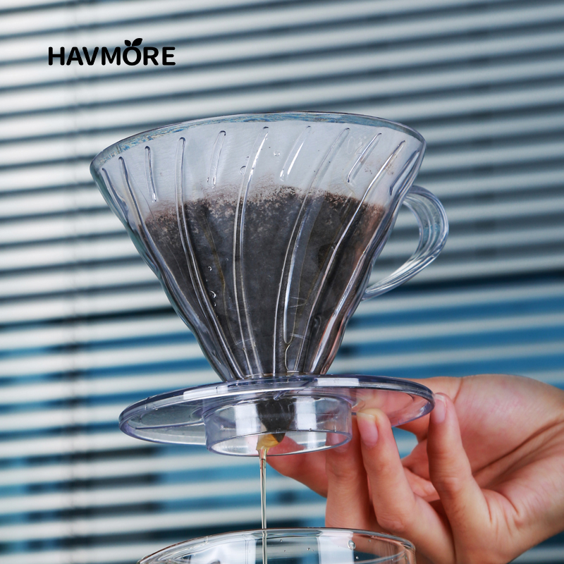 Reusable Coffee Dripper Resin  - Coffee Equipment V60 评论和价格