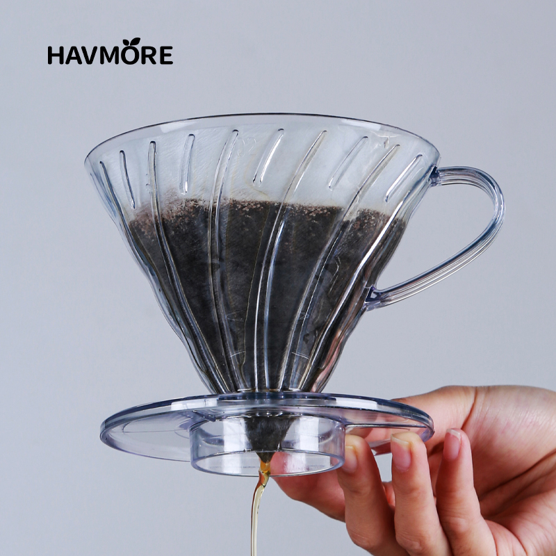 Reusable Coffee Dripper Resin  - Coffee Equipment V60 评论和价格