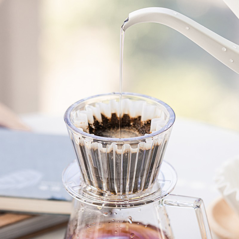 Wave Coffee Dripper Crystal Ey - Coffee Equipment V60 评论和价格