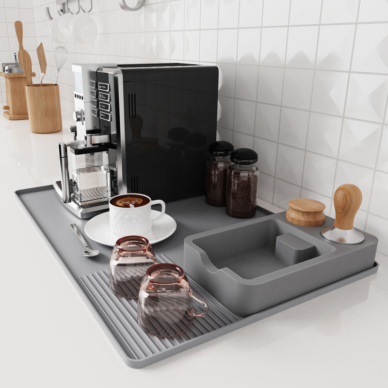 Silicone Tamping Pad Coffee Ma - Coffee Equipment Tray 评论和价格