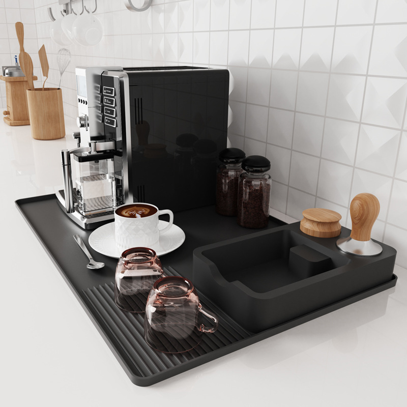 Silicone Tamping Pad Coffee Ma - Coffee Equipment Tray 评论和价格