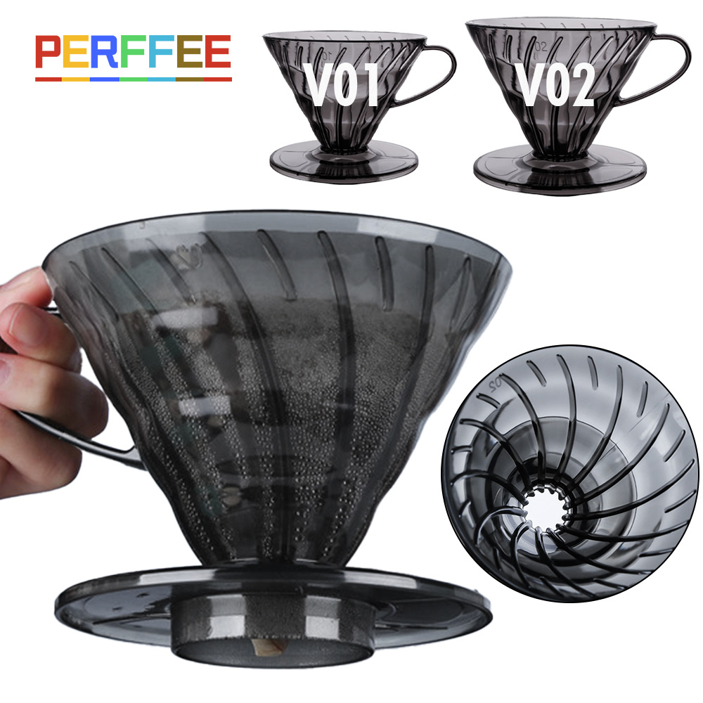 Coffee Filters V Shape Plastic - Coffee Equipment V60 评论和价格