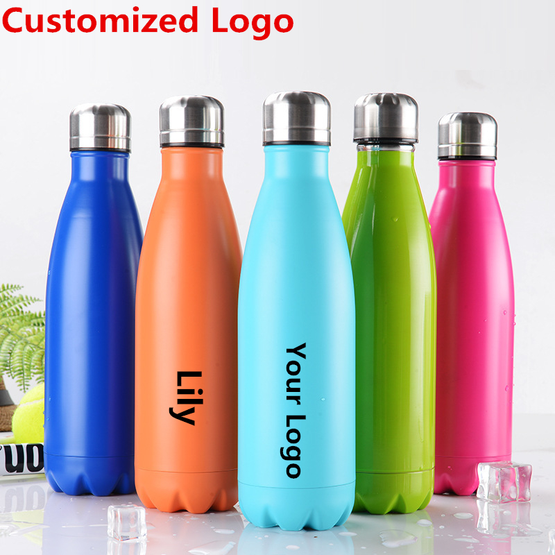 DIY Vacuum Water Bottles 500ML - Coffee Equipment Logo 评论和价格