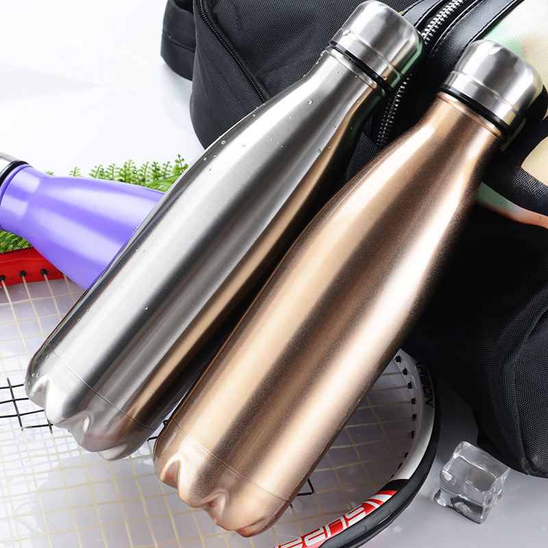 DIY Vacuum Water Bottles 500ML - Coffee Equipment Logo 评论和价格