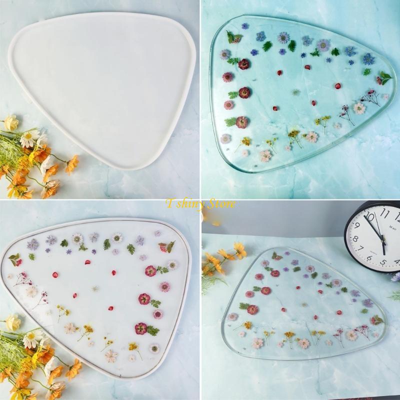 N58F Large Triangle Resin Tabl - Coffee Equipment Tray 评论和价格