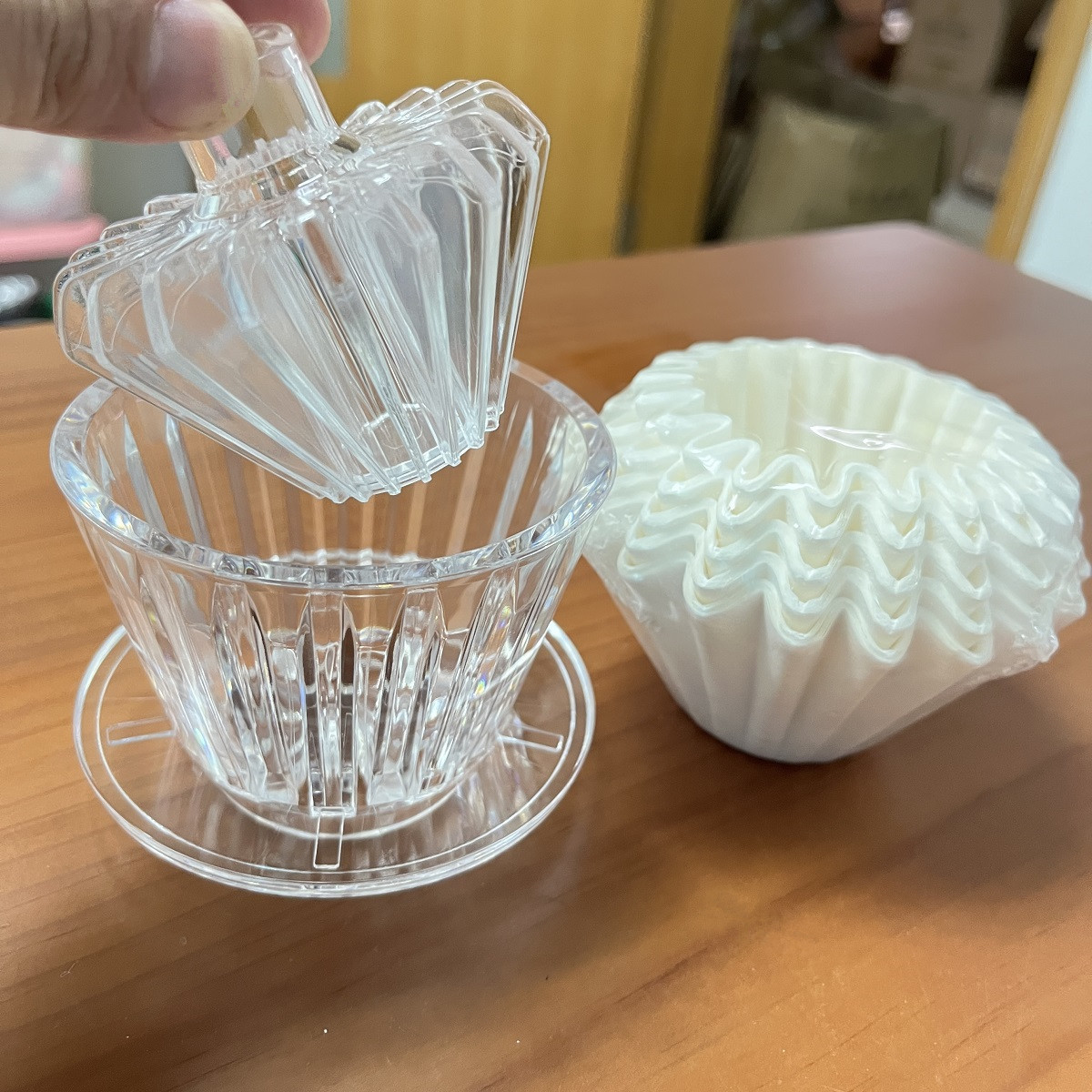 Cone Coffee Paper Filter Press - Coffee Equipment V60 评论和价格