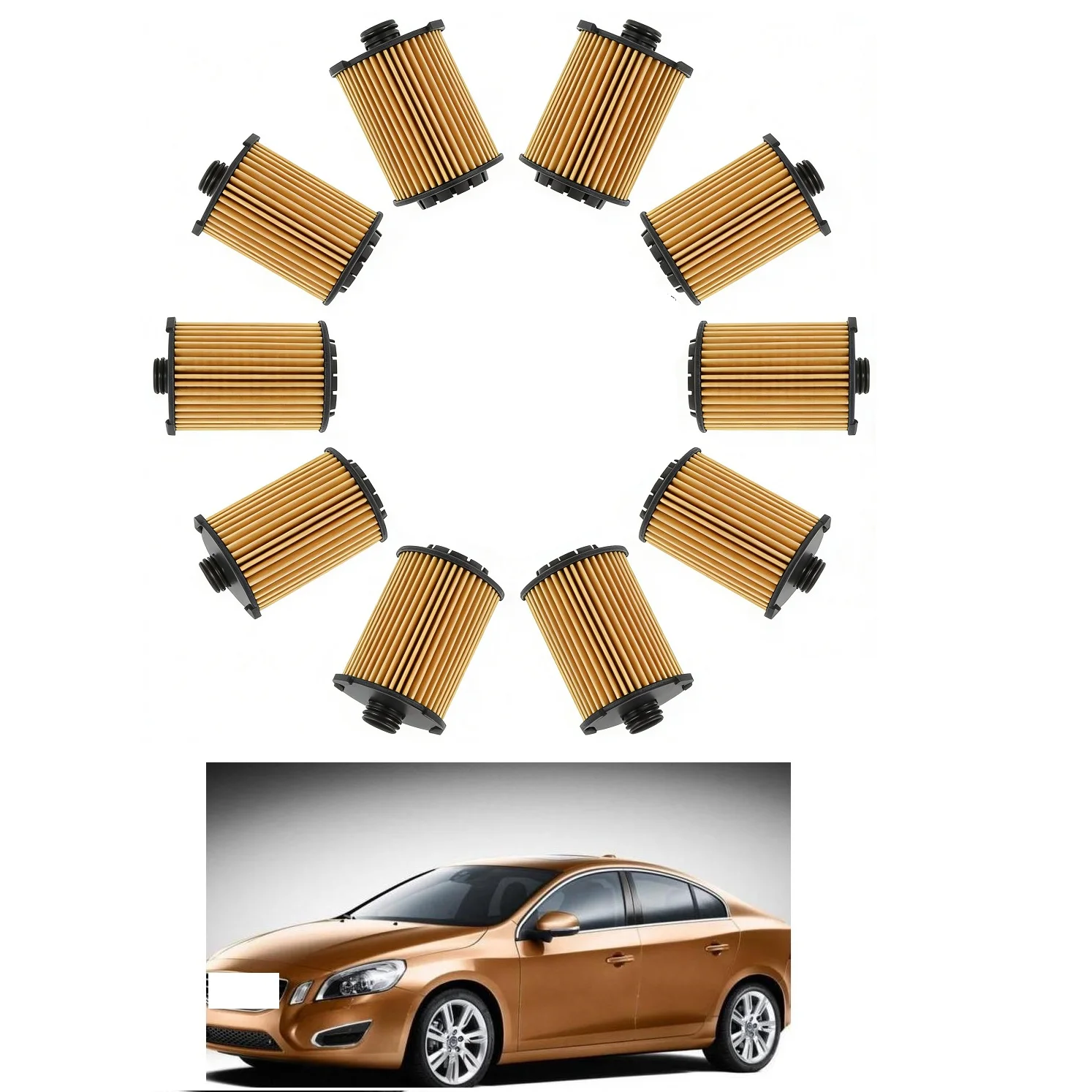 10pcs Oil Filter For VOLVO XC4 - Coffee Equipment V60 评论和价格
