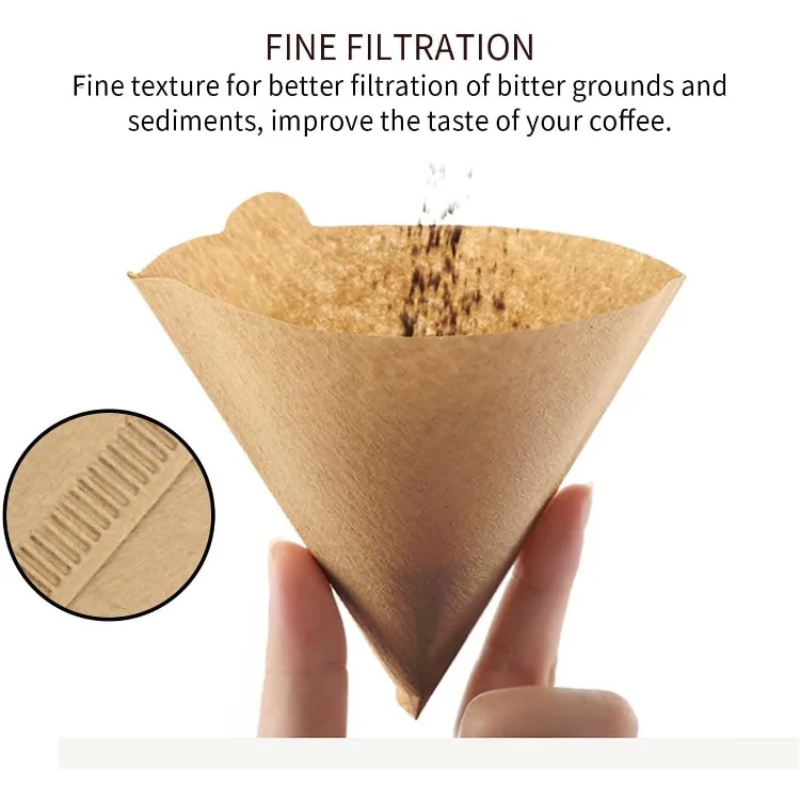 Natural Paper Filters Unbleach - Coffee Equipment V60 评论和价格
