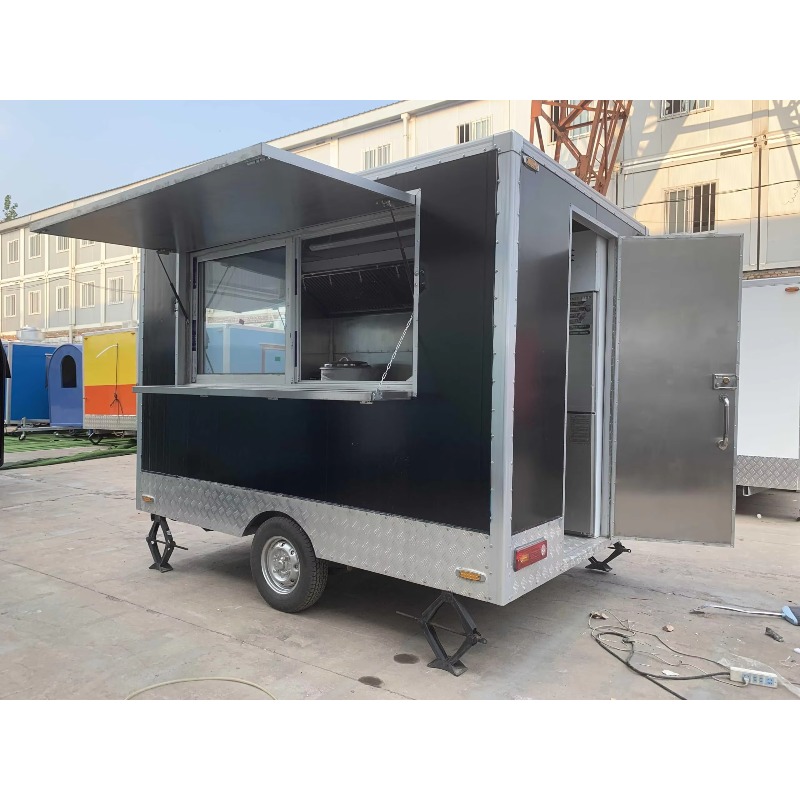 Mobile Square Food Trailer Ful - Coffee Equipment Price 评论和价格